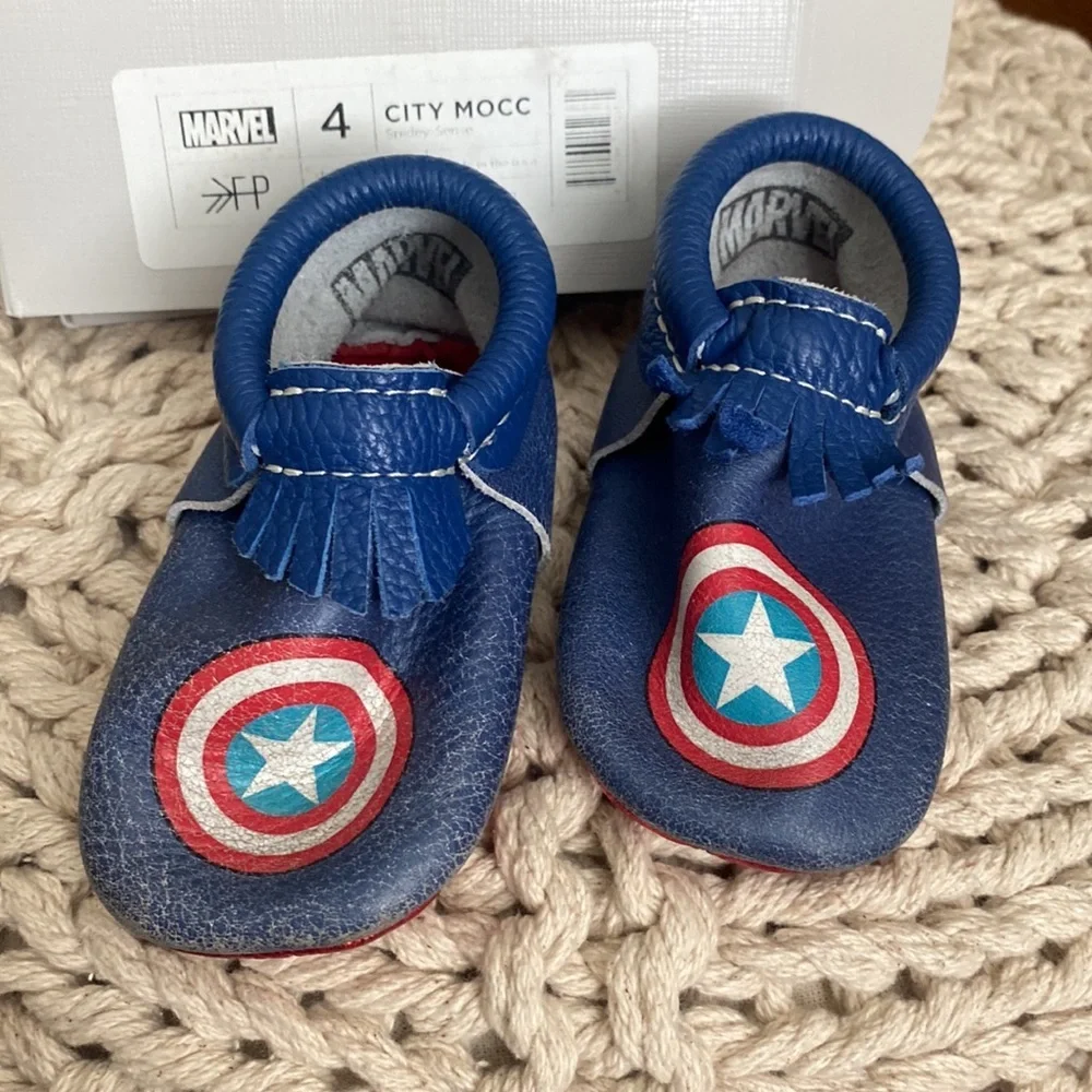 Captain America moccasins